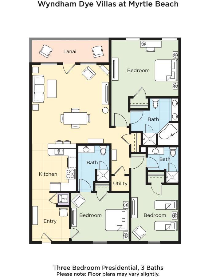 Dye Villas At Myrtle Beach North Myrtle Beach Exterior foto